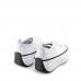 Zapatilla Plataforma Con Cordón Lona